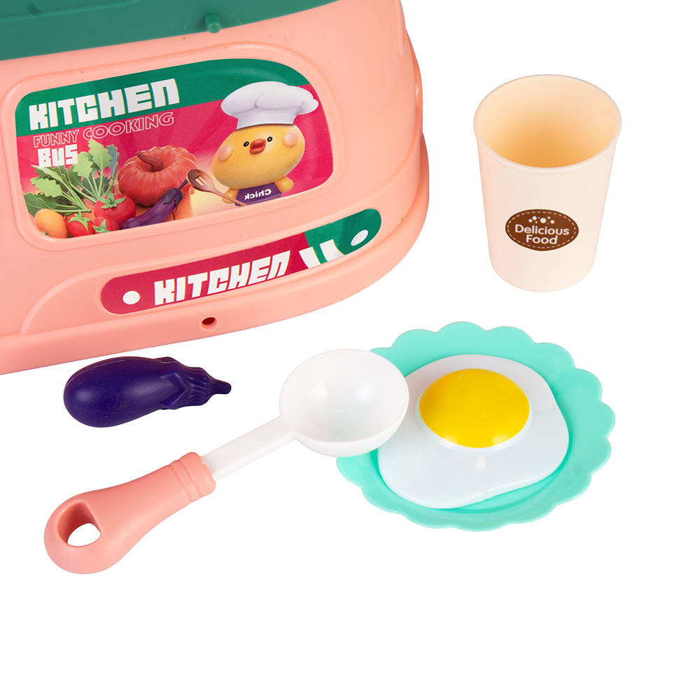 2 In 1 Kitchen Set Storage Bus - Image 11