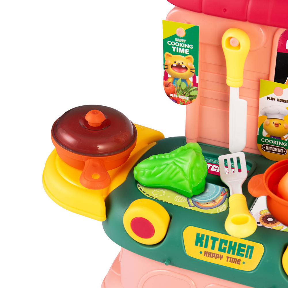 2 In 1 Kitchen Set Storage Bus - Image 13