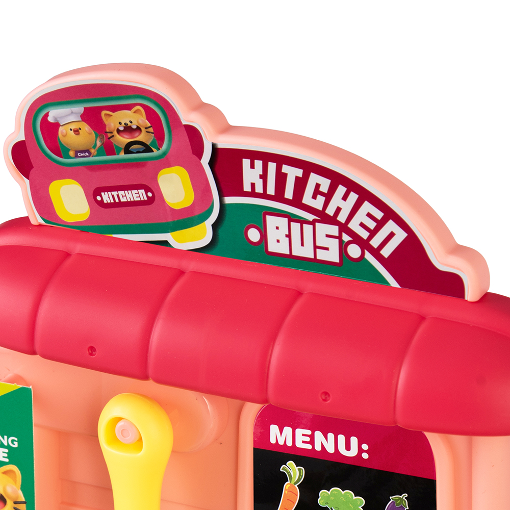 2 In 1 Kitchen Set Storage Bus - Image 14