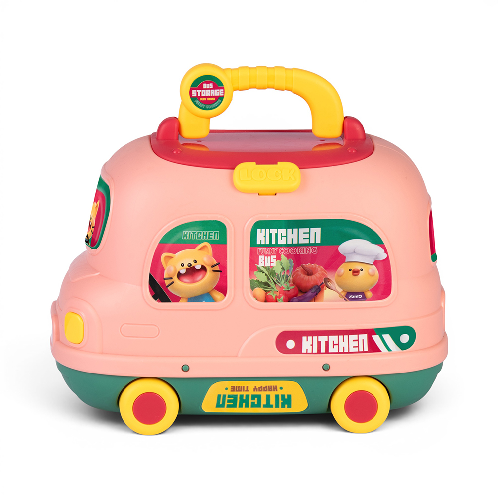 2 In 1 Kitchen Set Storage Bus - Image 6