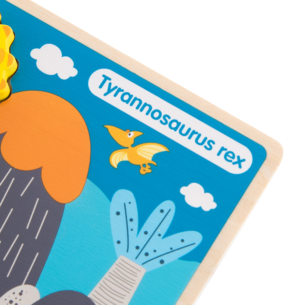 Wooden Dinosaur Snap-Fit Puzzle - Image 28