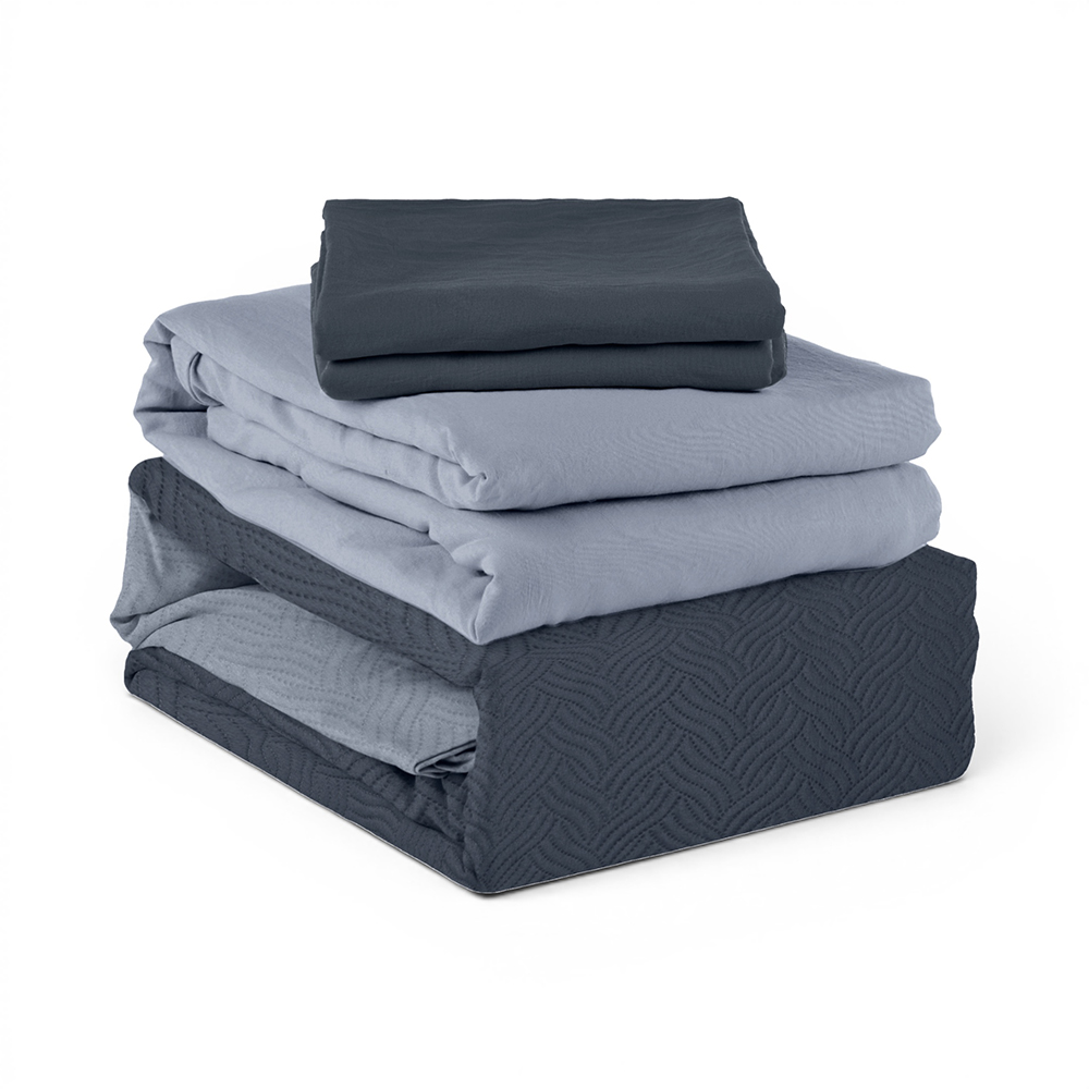 Queen Fitted Sheet & Comforter Set - Image 23