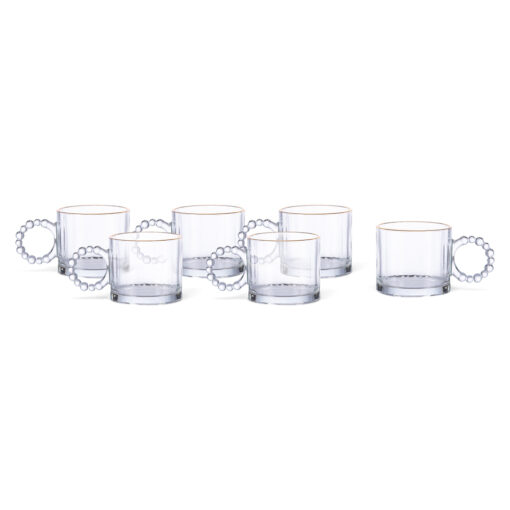 Glass Mugs (6 Pcs)