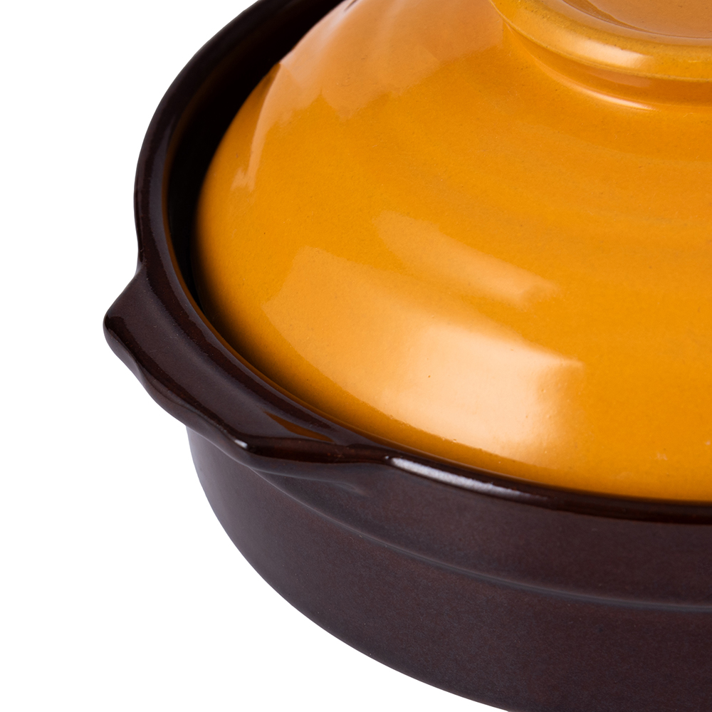 Ceramic Casserole Pot (Dia. 19cm) - Image 4