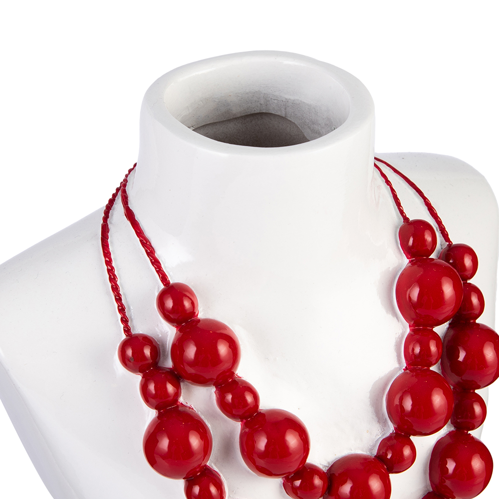 Vase with Necklaces (H28.3cm) - Image 5