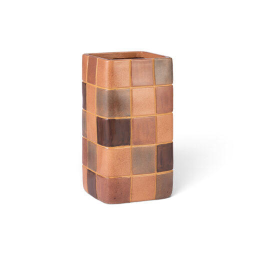 Tile Effect Vase