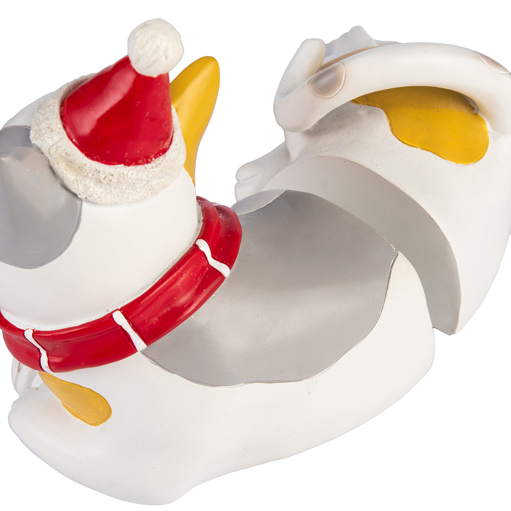Christmas Cat Bookend (H16cm) - Image 9