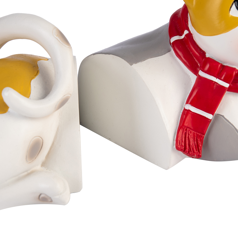 Christmas Cat Bookend (H16cm) - Image 8