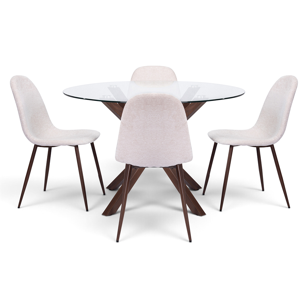 Merida 4 Seater Dining Set - Image 2