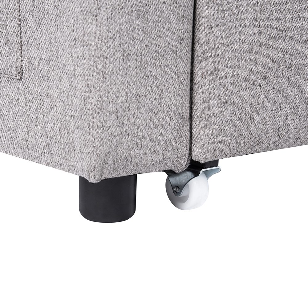 Eira 2 Seater Pull Out Sofa Bed with Cup Holders - Image 22