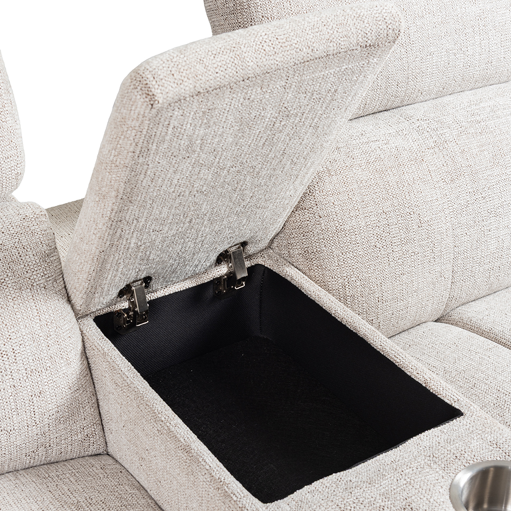 Perdita L Shape Electric Recliner Sofa with Holder - Image 19