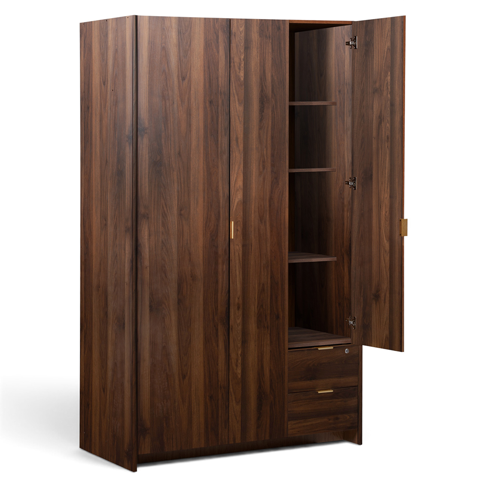 Ardenne Wardrobe (3 Doors 2 Drawers) - Image 2