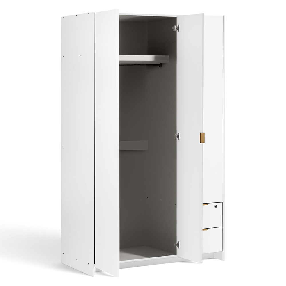 Ardenne Wardrobe (3 Doors 2 Drawers) - Image 17