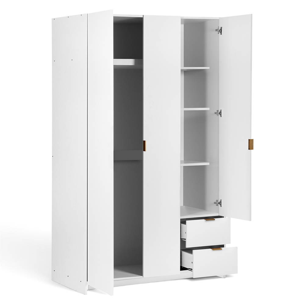 Ardenne Wardrobe (3 Doors 2 Drawers) - Image 18