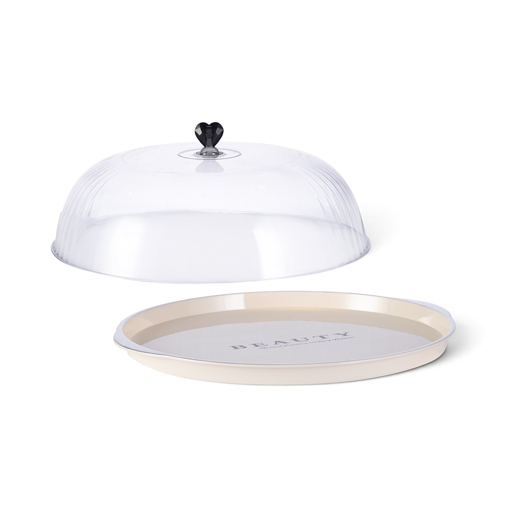 Cake Serving Tray with Lid (H12cm) - Image 2
