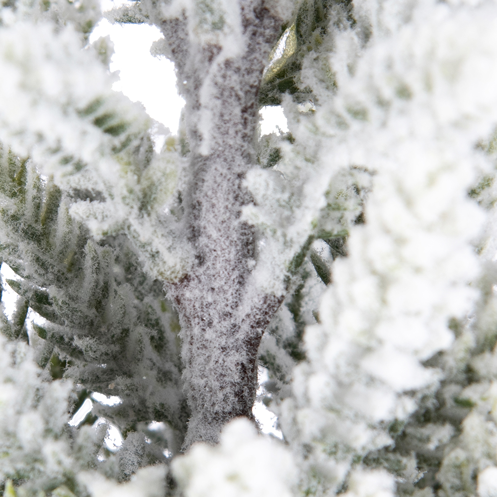Potted Snowy Pine Tree (H43cm) - Image 3