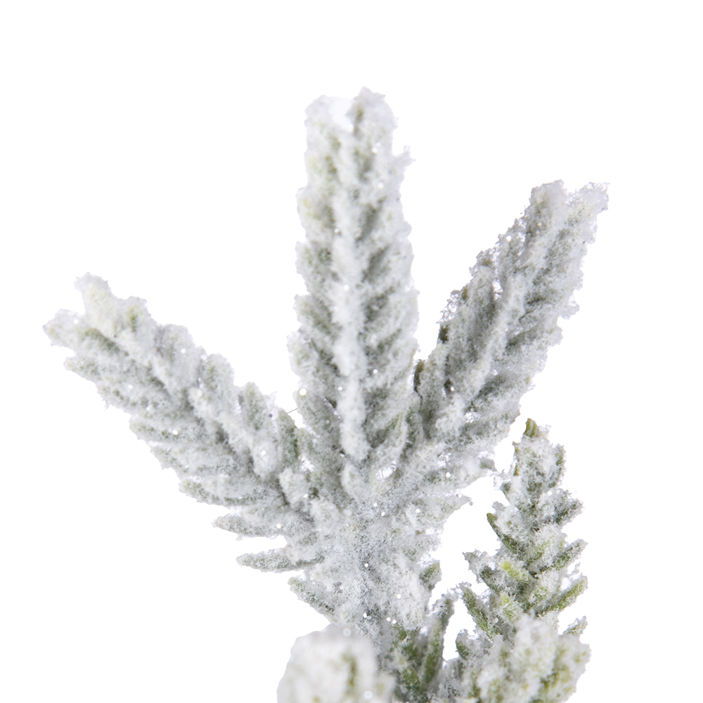 Potted Snowy Pine Tree (H43cm) - Image 2